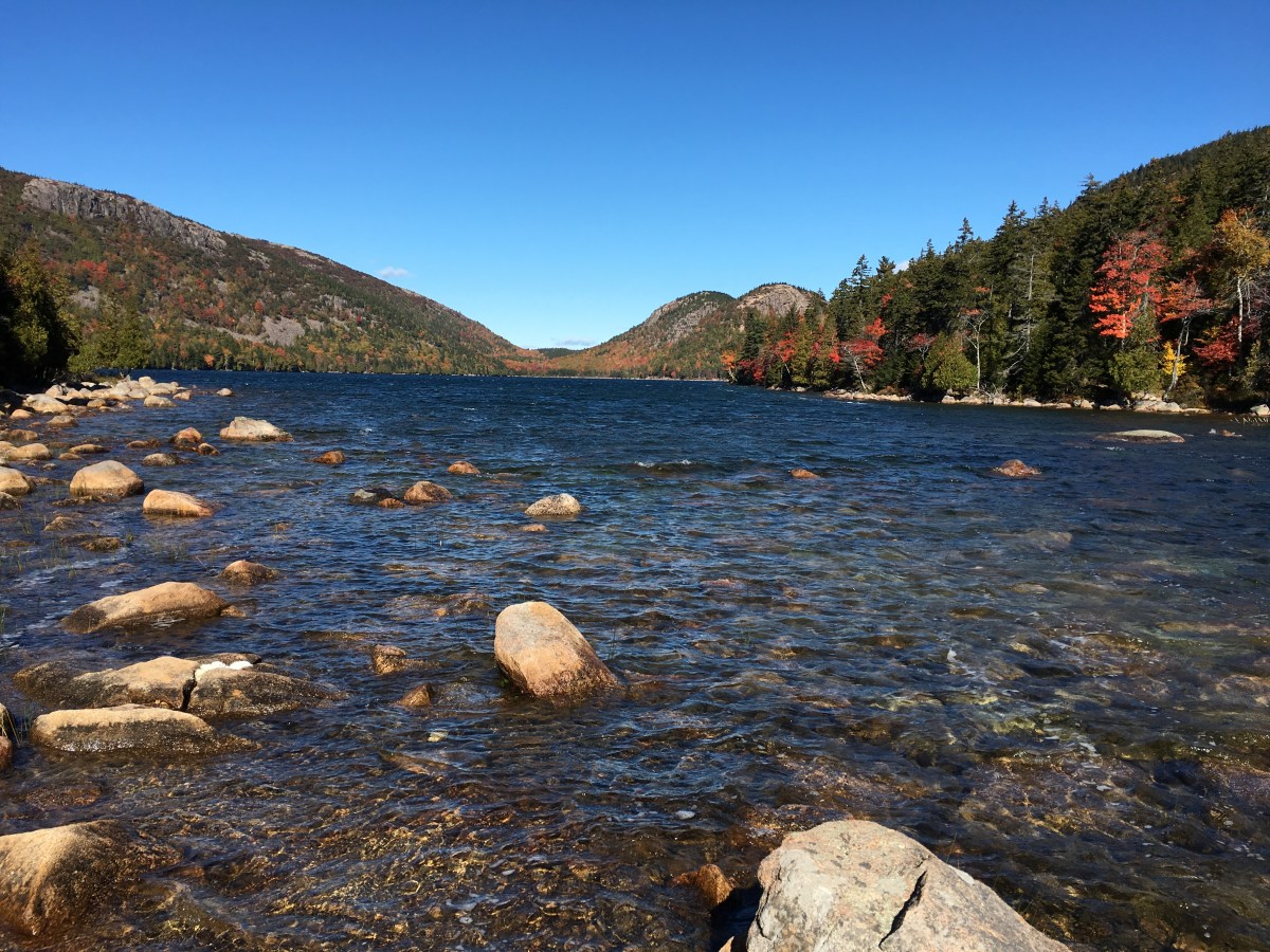 Jordan Pond in Acadia National Park