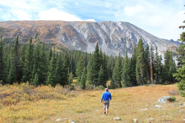 Lake Isabelle Trail in Indian Peaks Wilderness Area